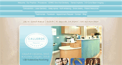 Desktop Screenshot of drcalleros.com